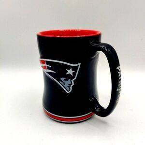 NFL 2014 New England Patriots Coffee Mug Boelter Brands Red Black Football